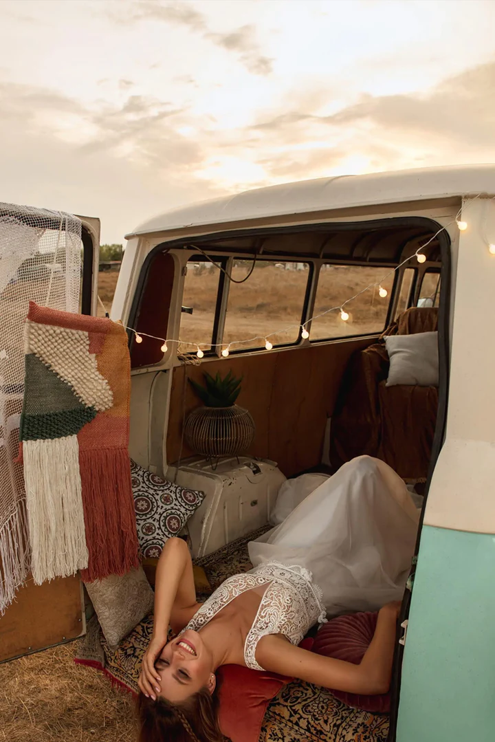 Suknia Ślubna Boho Leśna Magia 5 Suknia Ślubna Boho Leśna Magia