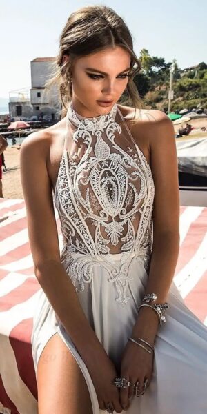 Suknia ślubna Boho Mglista Pieśń