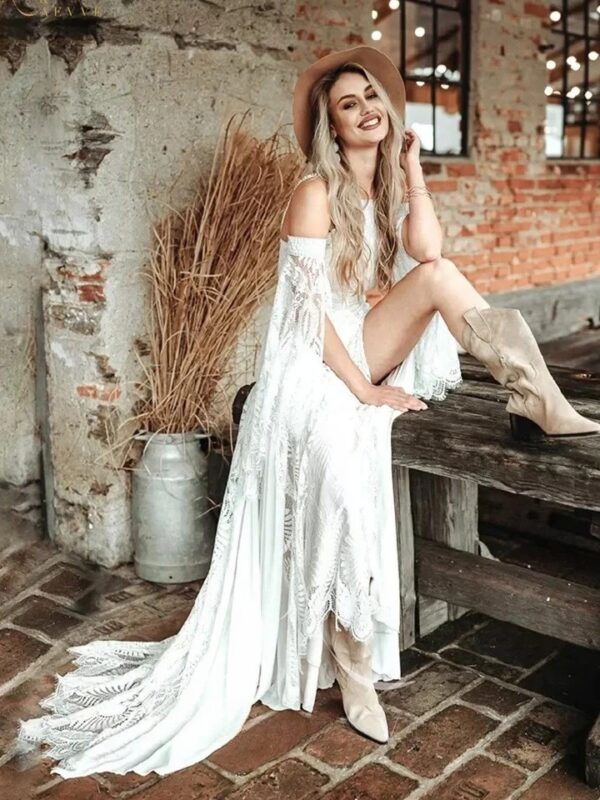 Suknia ślubna Boho Wschód Marzeń