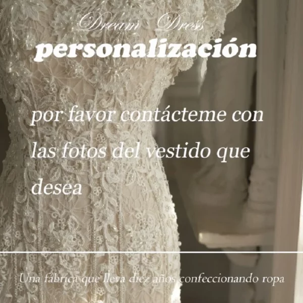 DREAM Customized Satin Bohemian Wedding Dress For Brides 2025 Off The Shoulder Lace Halter Bridal Gown With Detachable Sleeves - obrazek 6