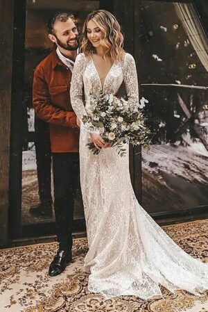 Suknia ślubna Boho Płomień Dnia