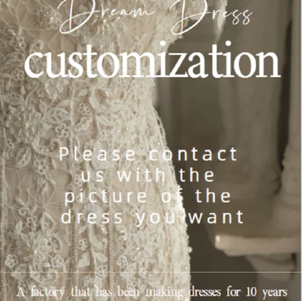 DREAM Customized Elegant Long V Neck Sleeveless Boho Mermaid Wedding Dress 2025 Lace Open Back Sweep Train Bridal Gown - obrazek 6