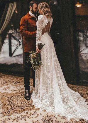 Suknia ślubna Boho Płomień Dnia
