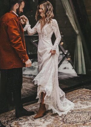 Suknia ślubna Boho Płomień Dnia