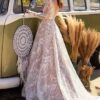 Suknia ślubna Boho Księżycowa Pieśń