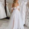 SoDigne Vintage Glitter Tulle Wedding Dresses 2024 Sweetheart Side Split A-Line Bridal Gowns Princess Bride Dress Customized 6 S7f13824a5ef34bfa8ba2e766392b396by 1 Cropped
