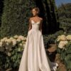 SoDigne A-line Satin Simple Wedding Dresses V-neck Sleeveless Bridal Dress 2025 Long Wedding Gown Robe De Mairee Customized 8 Sc88ebd38181d409cb6ea814f1ba8ccb9K Cropped