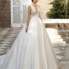 SoDigne Country Wedding Dresses A-line Wedding Gown V-Neck Bride Dress Appliques Satin Bridal Gown Vestido De Novia Customized 6 Sf598a52695db4ce8af98386e9693d2a5h Cropped