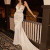 SoDigne Mermaid Simple Satin Wedding Dresses Halter Sleeveless Bridal Dress Long Bride Gown vestidos de novia Customized 7 S321417dd452f461d8fb1fa8555795818y