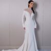 SoDigne Mermaid Lace/Satin Bride Dresses High Neck Full Sleeves Wedding Dress Long Bridal Gowns vestidos de novia Customized 8 S5e64cc2cd8bb426e91e99a8c883742a5s Cropped