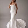 SoDigne Customized Mermaid Simple Wedding Dresses Sweetheart Sleeveless Beading Satin Bridal Dress Women Long Wedding Gown 9 S6e6dfcce99ef449f82c351023a7bc31c3 Cropped