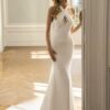 SoDigne Mermaid Simple Satin Wedding Dresses Sleeveless Halter Appliques Bridal Dress Elegant Wedding Gown Custom Made  4 S71b1998fd78e47b3806ef7b19be5aa1fv Cropped
