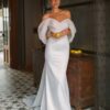 SoDigne 2023 Summer Wedding Party Dresses Off The Shoulder Pleats Bridal Dress Mermaid Satin Women Bride Gowns Customized 8 S741b94cbfda34505bd7d4c086a8d9c70e Cropped