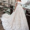 Fantastic Tulle A-line Wedding Dresses Off Shoulder Lace Appliques Princess Boho Wedding Gowns Lace Up Bridal Gown Customized 5 S8024444239b146ce9843d575159ed9c5M Cropped