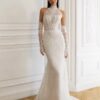 SoDigne Mermaid Lace Bride Dresses Sleeveless Detachable Sleeves Wedding Dress Long Bridal Gowns Robe De Mairee Customized 5 S837e71f420ec453f81fa6c4e2b67ca73v Cropped