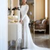 SoDigne Muslim Mermaid Satin Lace Wedding Dresses For Women 2023 Long Sleeves Arabic Bridal Dress Elegant Bride Gown Customized 4 S9bab6ac2d04d4ce1b63d510e33d27a1ah Cropped
