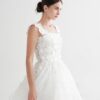SoDigne A-line Short Wedding Dresses Square Collar Sleeveless Bridal Dress Tulle Princess Wedding Gown 2025 Robe De Mairee 8 Sa9d9d4c3e4434155a365b20f0796914dE Cropped