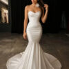 SoDigne Mermaid Satin 2025 Wedding Dress Sweetheart Sleeveless Bride Dresses Women Bridal Gowns vestidos de novia Customized 5 Sc6790364c00c45efadfa40f4170fdc83U
