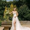 SoDigne A-line Satin Wedding Dresses Sweetheart Sleeveless Ruched Bridal Dress Split Wedding Gown Robe De Mairee Customized 9 Sce2d9dc58abc4bf39b15291aa4769937b Cropped
